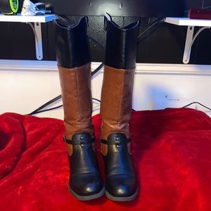 Forever 21 Calf High Winter Leather boots
